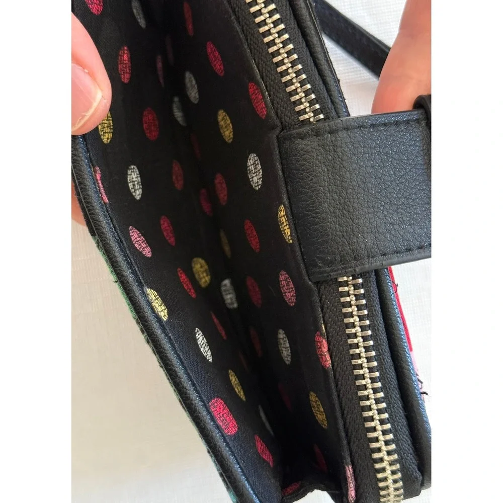Vera Bradley Havana Rose Zip‎ Around Smartphone Wristlet Wallet